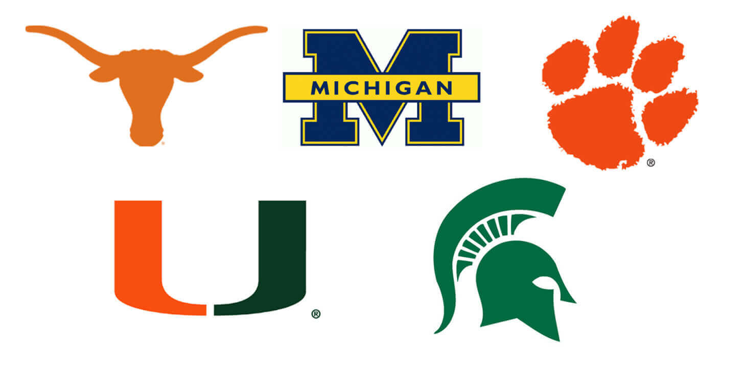 Top 5 Best College Football Logo Designs - vrogue.co